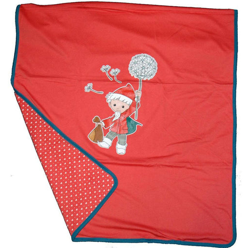 Sandmann Kuscheldecke, Rot - Ossiladen I Ostprodukte Versand