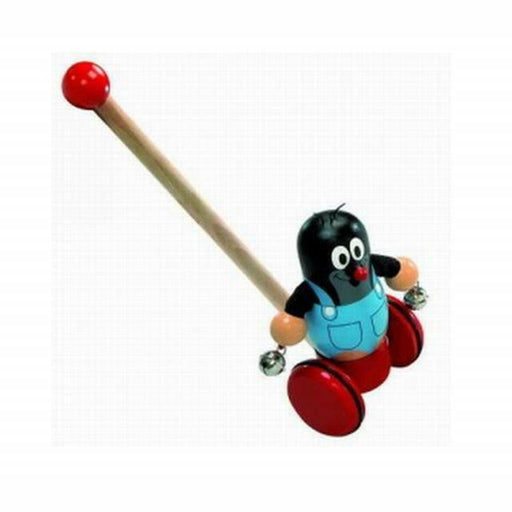 Schiebefigur Holz - der kleine Maulwurf