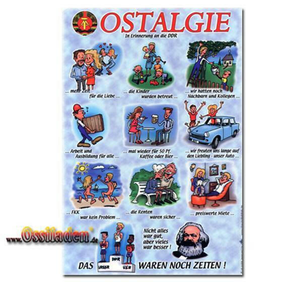 Schild Ostalgie