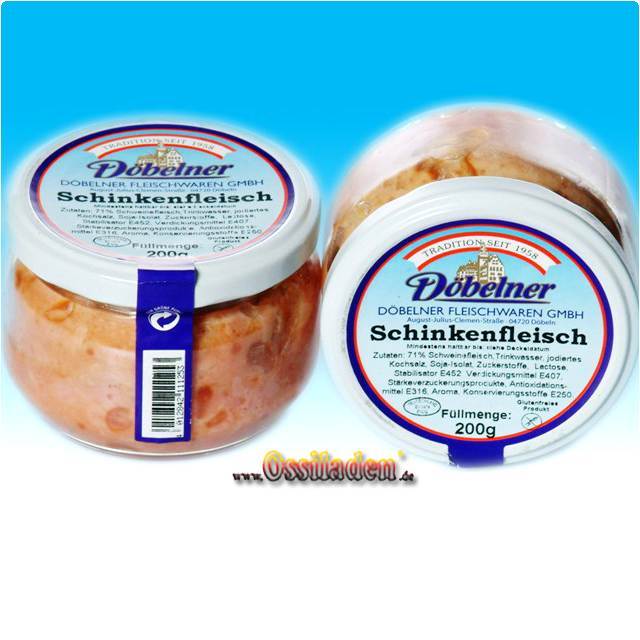 Schinkenfleisch (Döbelner) - Ossiladen I Ostprodukte Versand