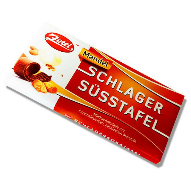 Schlagersüßtafel Mandel