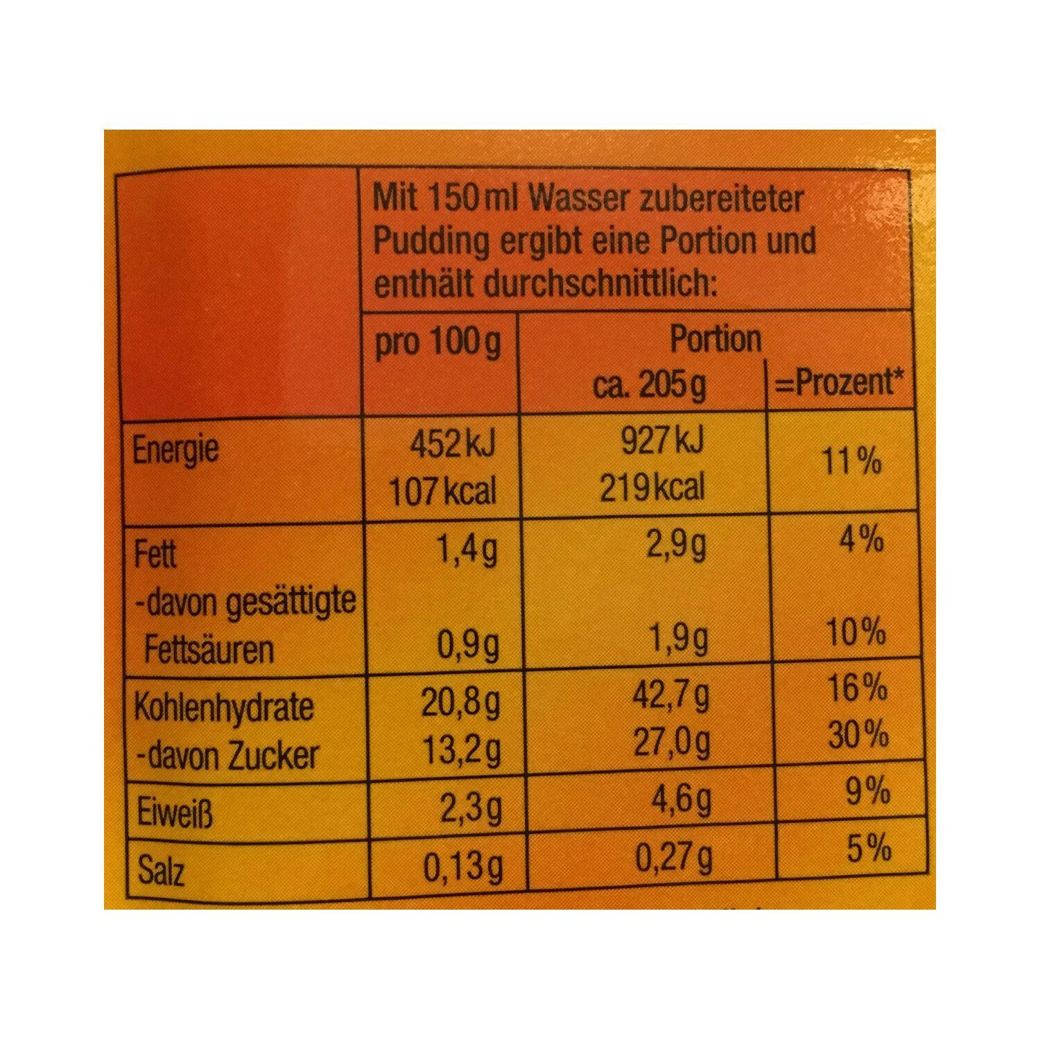 Schlemmer Pause Creme - Pudding Schokolade ( Komet ) - Ossiladen I Ostprodukte Versand