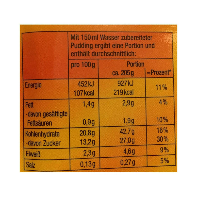 Schlemmer Pause Creme - Pudding Schokolade ( Komet ) - Ossiladen I Ostprodukte Versand