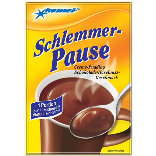 Schlemmer Pause Creme - Pudding Schokolade ( Komet ) - Ossiladen I Ostprodukte Versand