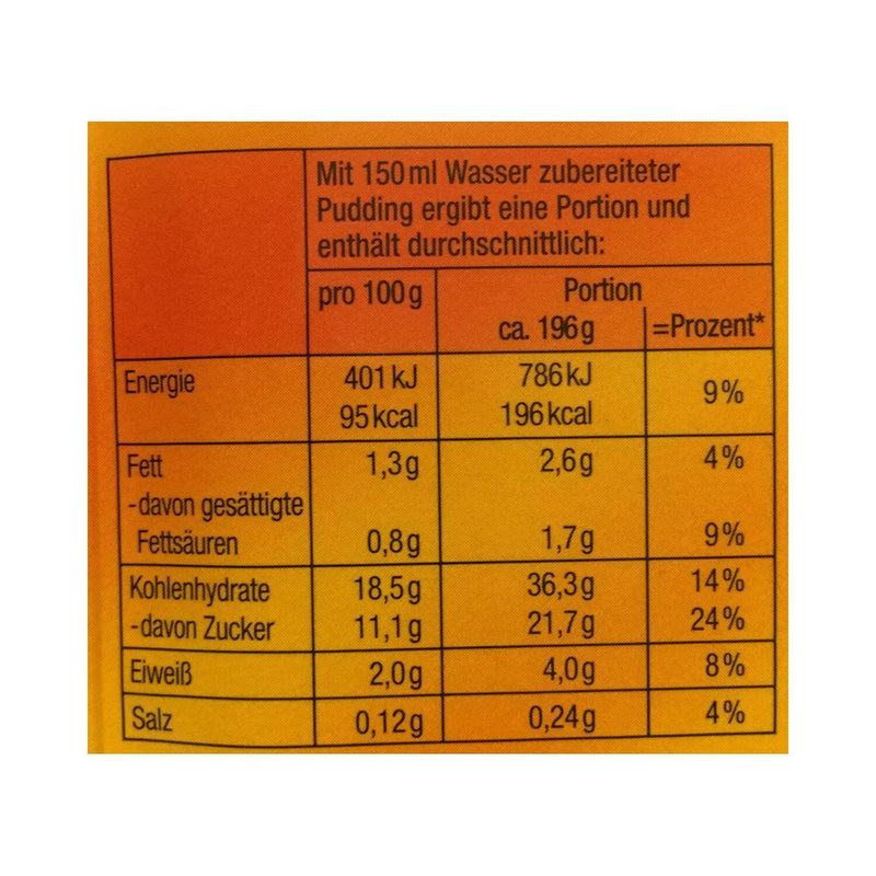Schlemmer Pause Creme - Pudding Vanille ( Komet ) - Ossiladen I Ostprodukte Versand