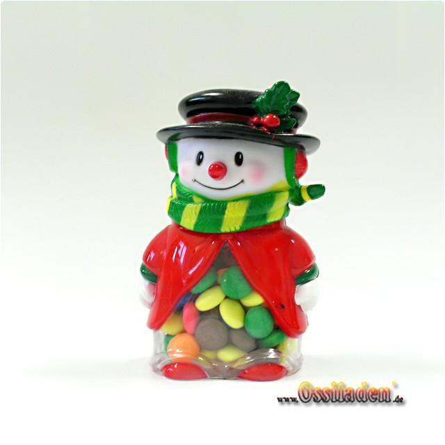 Schneemann - Spardose mit Candy-Drops (Hoinkis)