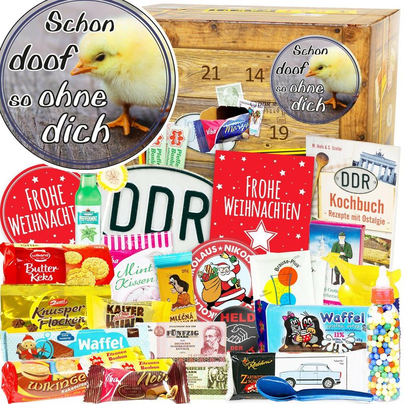 Schon doof so ohne Dich - DDR Adventskalender - Ossiladen I Ostprodukte Versand
