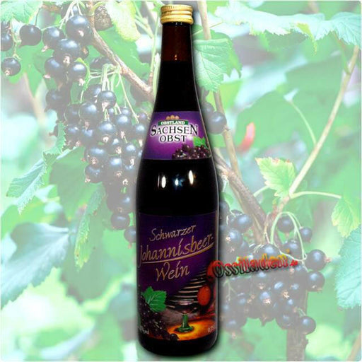 schwarzer Johannisbeerwein (Sachsenobst) 0,75l