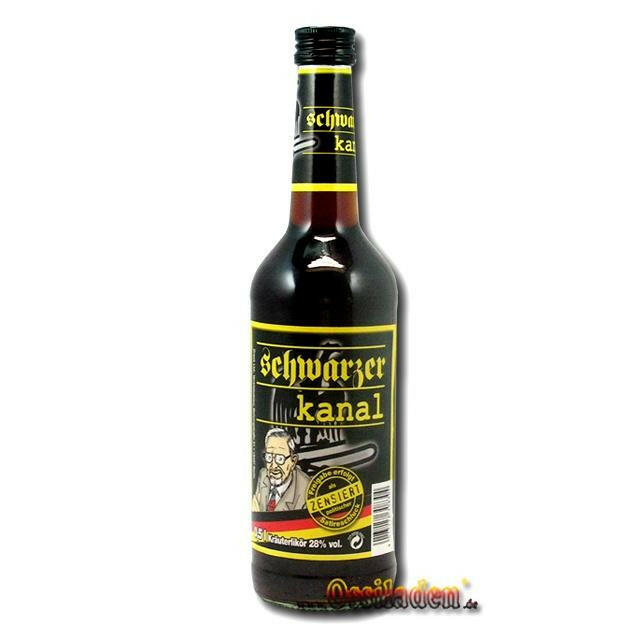 Schwarzer Kanal - Kräuterlikör, 0,5l