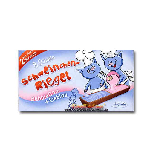 Schweinchenriegel - BubbleGum + Eisblau (Argenta)