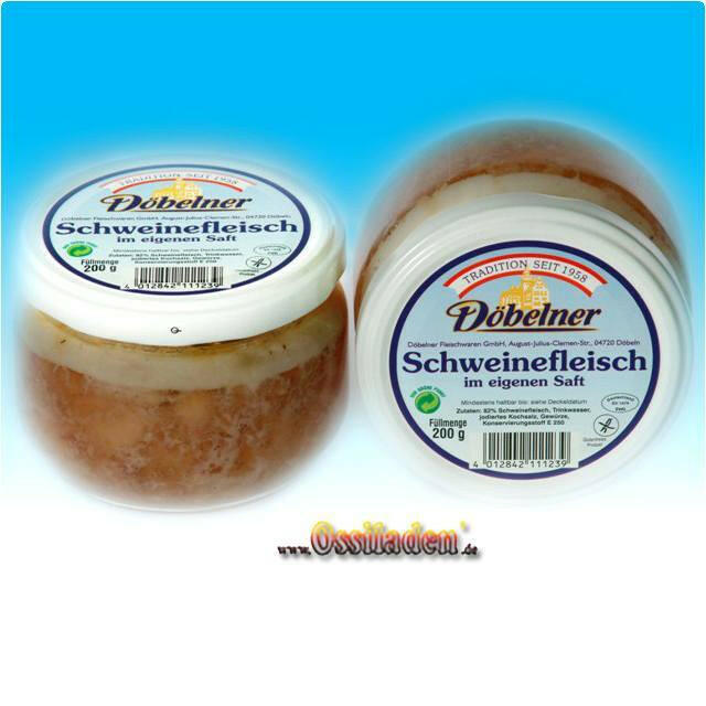 Schweinefleisch im eigenen Saft (Döbelner)
