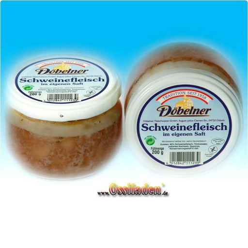Schweinefleisch im eigenen Saft (Döbelner)