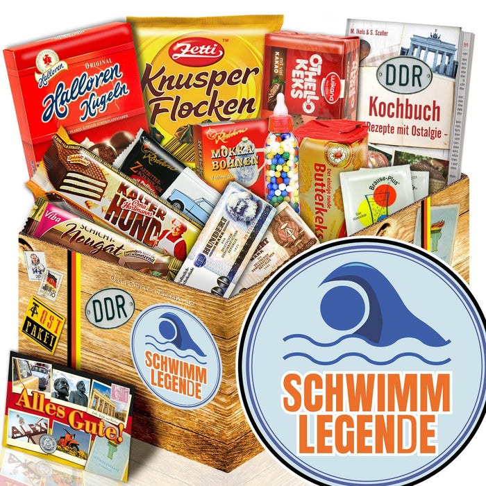 Schwimm Legende - Süßigkeiten Set DDR L - Ossiladen I Ostprodukte Versand