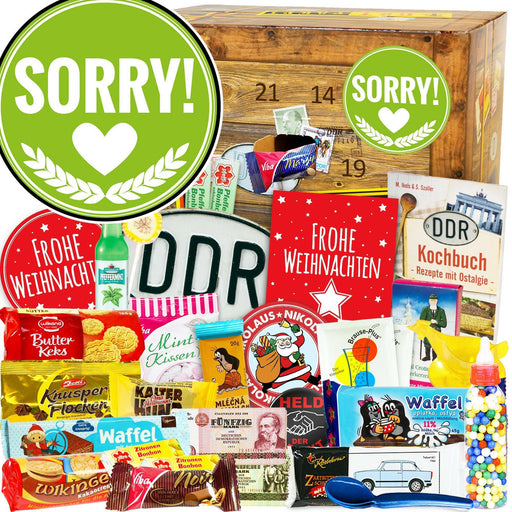 Sorry - Adventskalender DDR - Ossiladen I Ostprodukte Versand