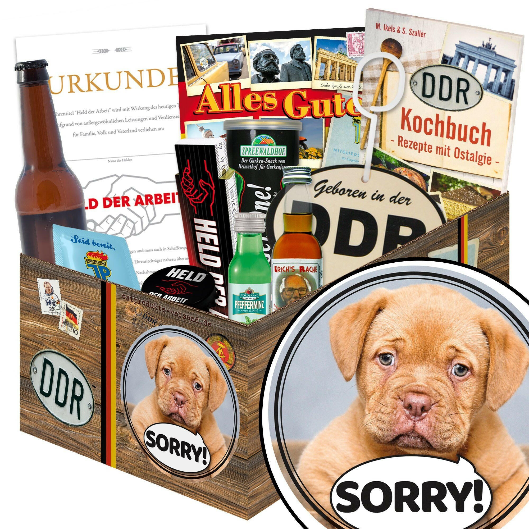 Sorry - Geschenkset Ostpaket "Männer Box" - Ossiladen I Ostprodukte Versand