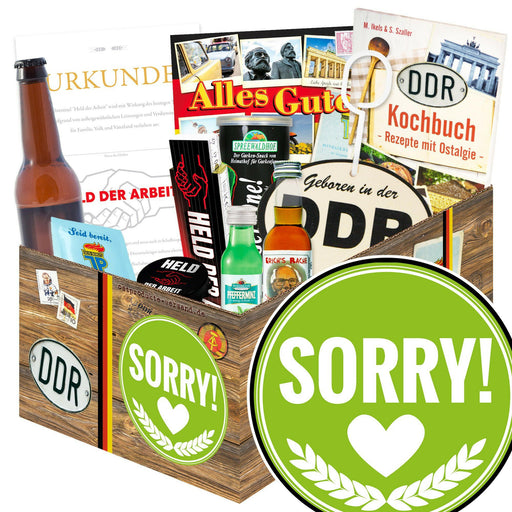 Sorry - Geschenkset Ostpaket "Männer Box" - Ossiladen I Ostprodukte Versand