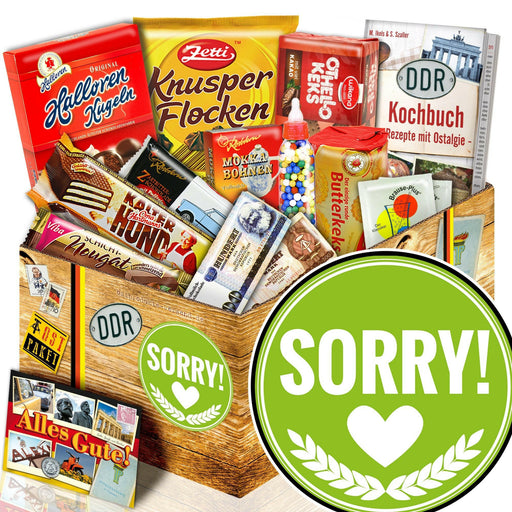 Sorry - Süßigkeiten Set DDR L - Ossiladen I Ostprodukte Versand