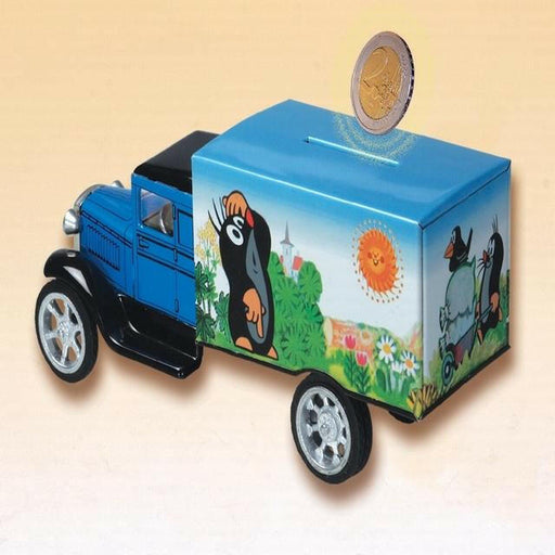 Spardose LKW - Maulwurf