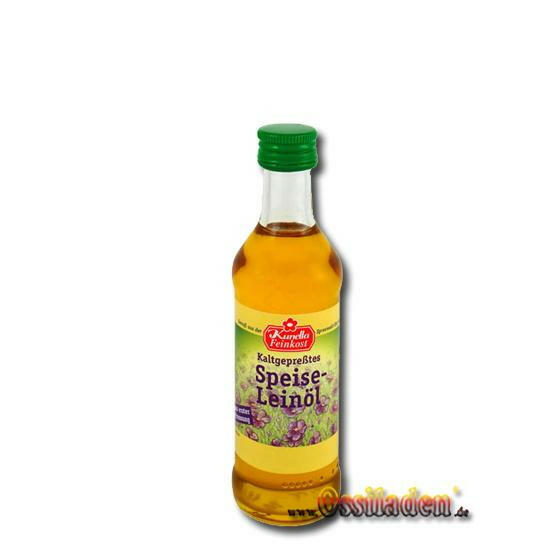 Speise-Leinöl - kaltgepresst (Kunella), 100ml