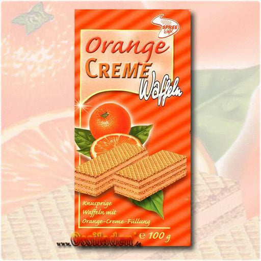 Spree-Waffeln Orange Creme