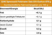 Spreewald-Feldmann Salz-Dill-Gurken - Ossiladen I Ostprodukte Versand