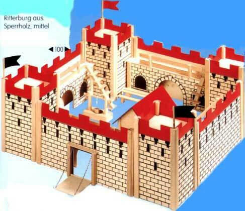 Steckstäbi-Ritterburg