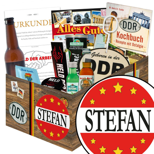 Stefan - Geschenkset Ostpaket "Männer Box" - Ossiladen I Ostprodukte Versand