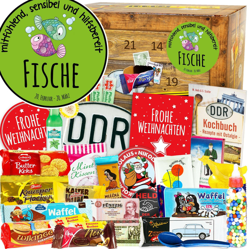 Sternzeichen Fische - Adventskalender DDR - Ossiladen I Ostprodukte Versand
