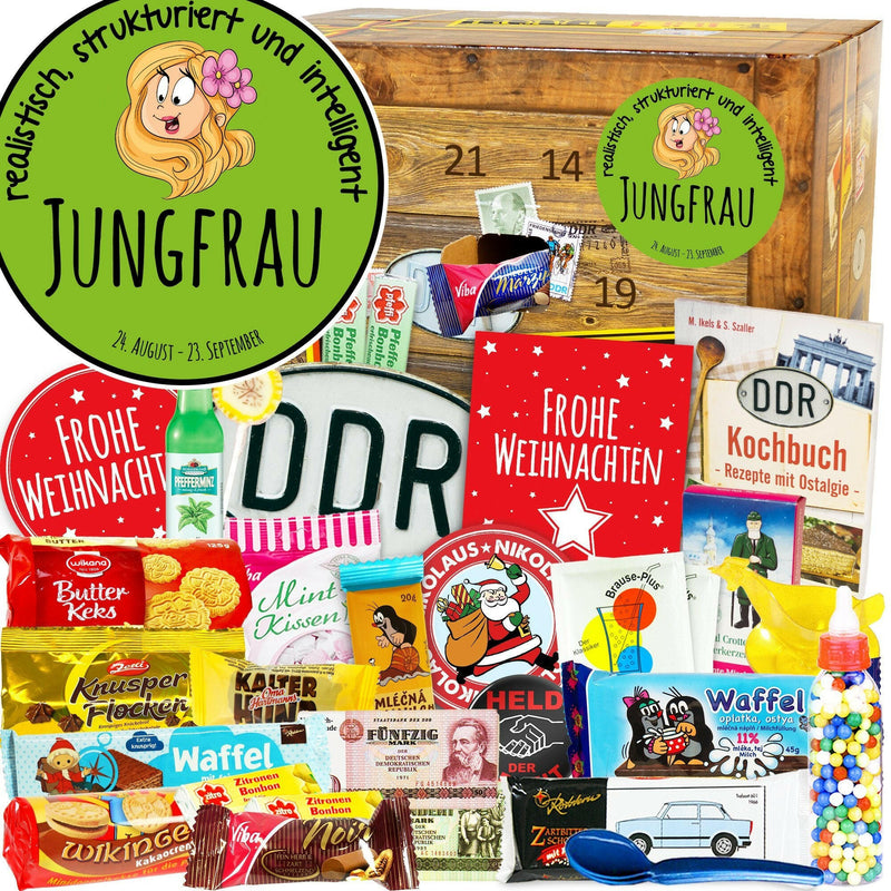 Sternzeichen Jungfrau - Adventskalender DDR - Ossiladen I Ostprodukte Versand