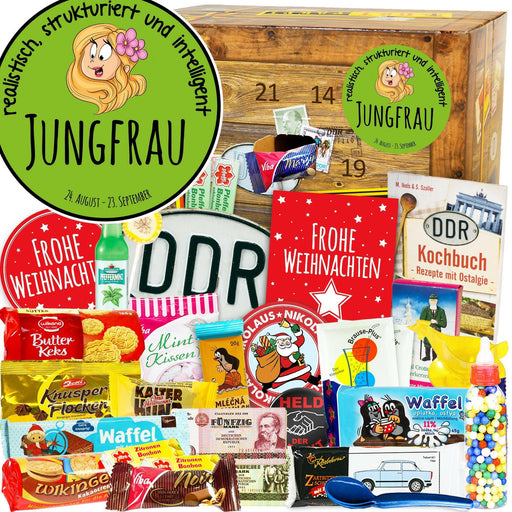 Sternzeichen Jungfrau - Adventskalender DDR - Ossiladen I Ostprodukte Versand