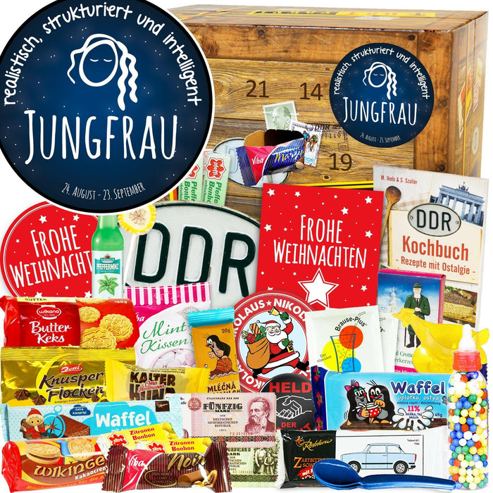 Sternzeichen Jungfrau - DDR Adventskalender - Ossiladen I Ostprodukte Versand