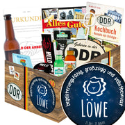 Sternzeichen Löwe - Geschenkset Ostpaket "Männer Box" - Ossiladen I Ostprodukte Versand