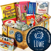 Sternzeichen Löwe - Geschenkset Ostpaket "Schokoladenbox M" - Ossiladen I Ostprodukte Versand