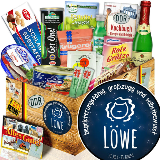 Sternzeichen Löwe - Spezialitäten Set M - Ossiladen I Ostprodukte Versand