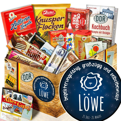 Sternzeichen Löwe - Süßigkeiten Set DDR L - Ossiladen I Ostprodukte Versand