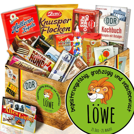 Sternzeichen Löwe - Süßigkeiten Set DDR L - Ossiladen I Ostprodukte Versand