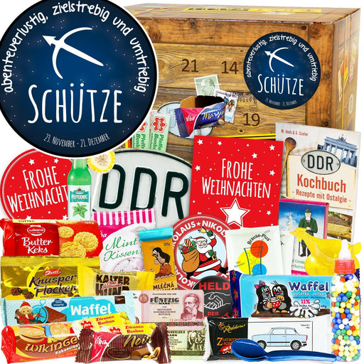 Sternzeichen Schütze - DDR Adventskalender - Ossiladen I Ostprodukte Versand