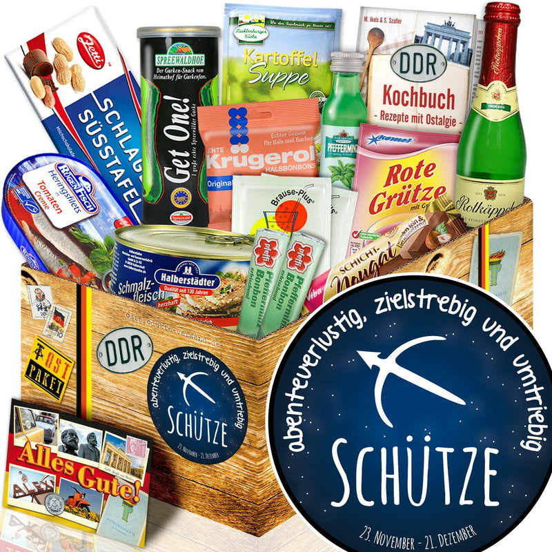 Sternzeichen Schütze - Spezialitäten Set M - Ossiladen I Ostprodukte Versand