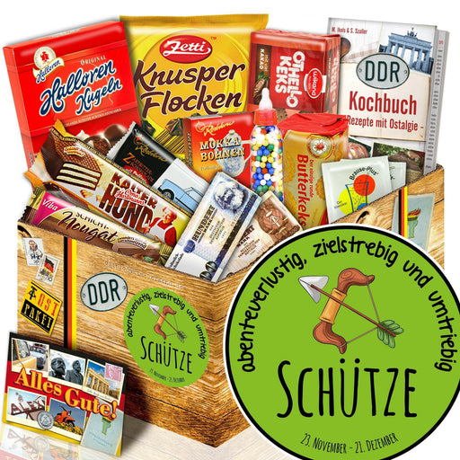 Sternzeichen Schütze - Süßigkeiten Set DDR L - Ossiladen I Ostprodukte Versand