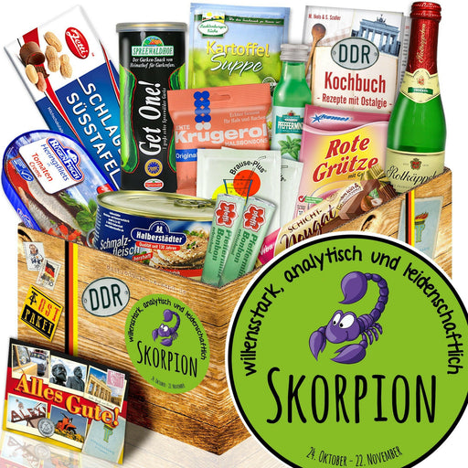 Sternzeichen Skorpion - Spezialitäten Set M - Ossiladen I Ostprodukte Versand