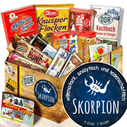 Sternzeichen Skorpion - Süßigkeiten Set DDR L - Ossiladen I Ostprodukte Versand
