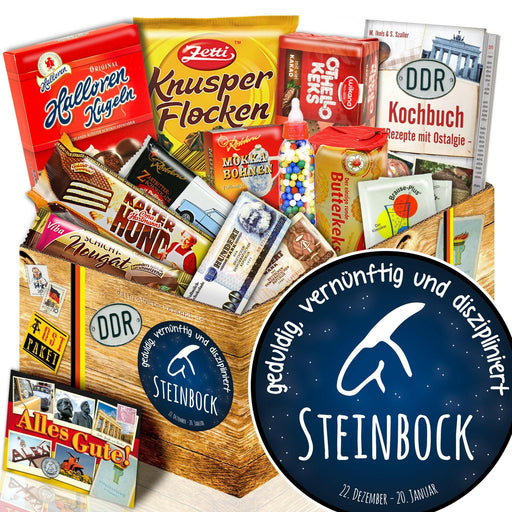 Sternzeichen Steinbock - Süßigkeiten Set DDR L - Ossiladen I Ostprodukte Versand