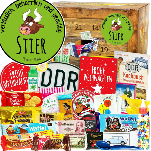 Sternzeichen Stier - Adventskalender DDR - Ossiladen I Ostprodukte Versand