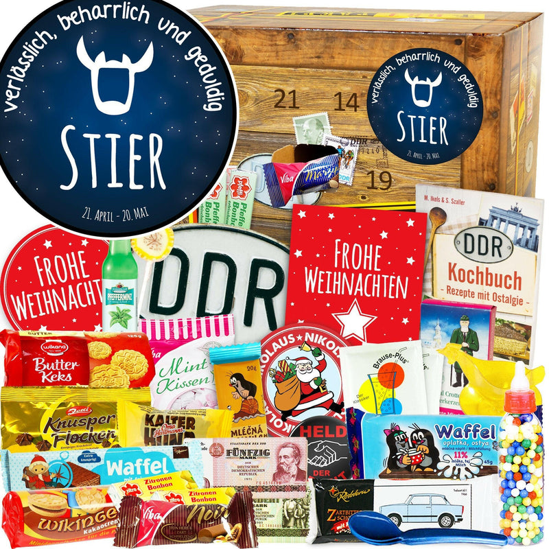 Sternzeichen Stier - DDR Adventskalender - Ossiladen I Ostprodukte Versand