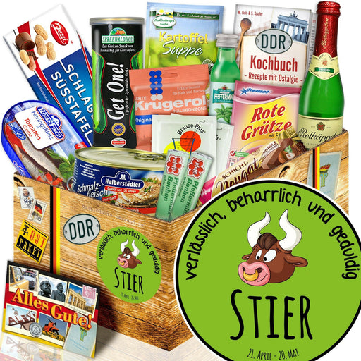 Sternzeichen Stier - Spezialitäten Set M - Ossiladen I Ostprodukte Versand