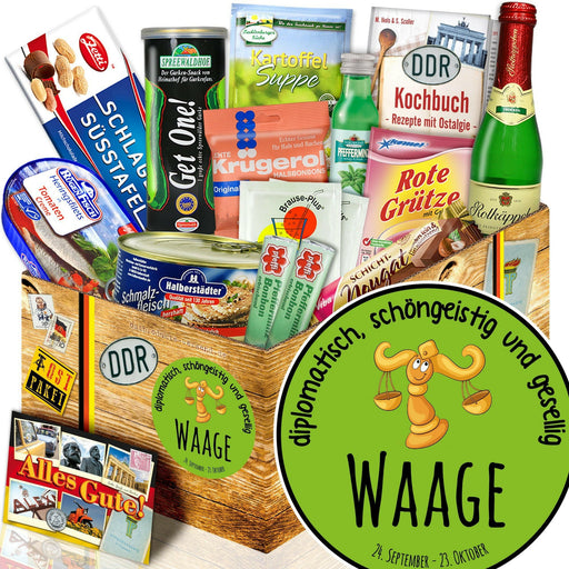 Sternzeichen Waage - Spezialitäten Set M - Ossiladen I Ostprodukte Versand