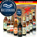 Sternzeichen Wassermann - Bier Geschenk "Ostbiere" 9er Set - Ossiladen I Ostprodukte Versand