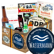 Sternzeichen Wassermann - Geschenkset Ostpaket "Männer Box" - Ossiladen I Ostprodukte Versand