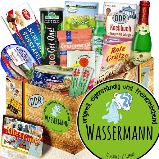 Sternzeichen Wassermann - Spezialitäten Set M - Ossiladen I Ostprodukte Versand