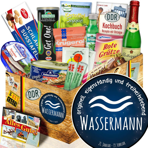Sternzeichen Wassermann - Spezialitäten Set M - Ossiladen I Ostprodukte Versand